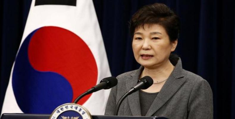 Presidente surcoreana Park Geun-hye
