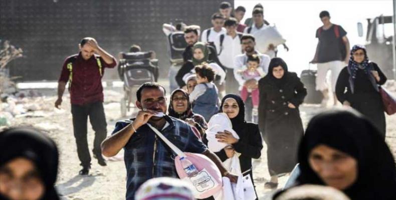 Regresan cerca de medio millón de desplazados a provincia siria. Foto:PL.
