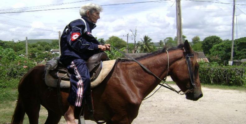 Montar a caballo era una de sus actividades favoritas, hasta que su médico se lo prohibió.Foto:Liudmila Peña.JRebelde.