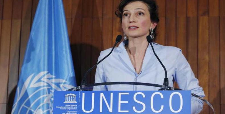Audrey Azoulay, directora general de la UNESCO