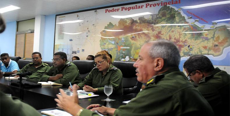Reunión del Consejo de Defensa Provincial en Guantánamo