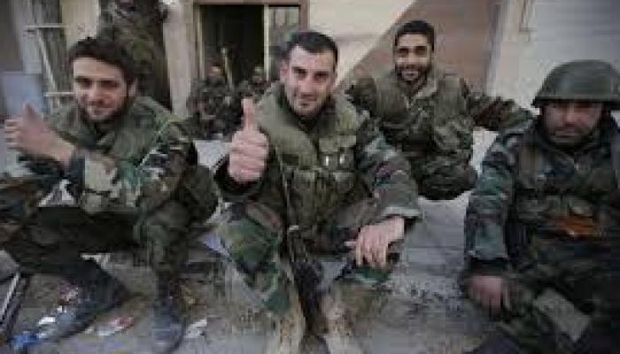 Soldados sirios