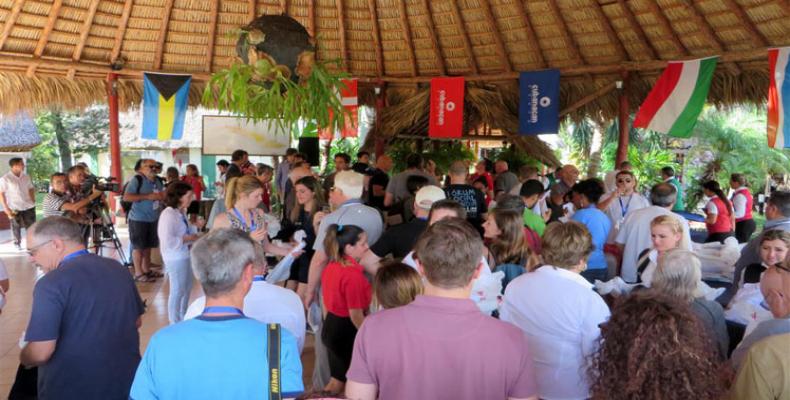 140 periodistas llegaron a Cayo Santa María en la provincia de Villa Clara para participar en FITCuba.Foto:PL.