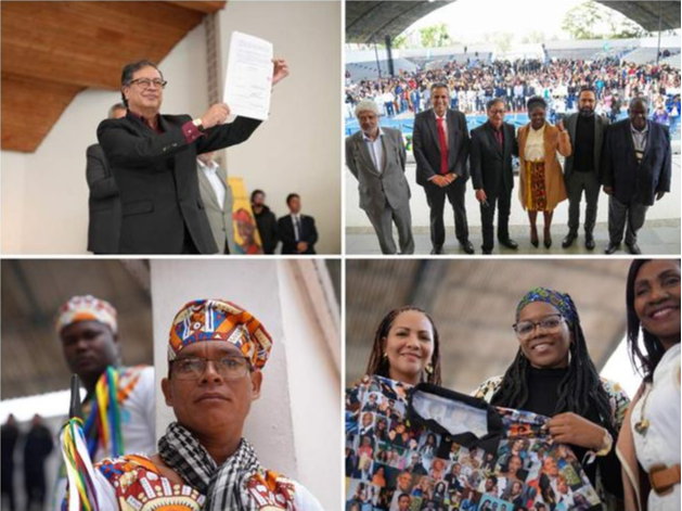 Colombie: le président Petro signe des règlements en faveur des populations noires