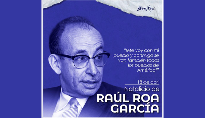  L'héritage du ministre des affaires étrangères de la dignité, Raúl Roa, évoqué à Cuba