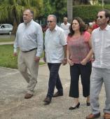 La delegación chilena que visita Cuba hasta el próximo domingo está integrada además por el jefe de Relaciones Internaciones del PS, Carlos Parker y la diputada Maya Fernández