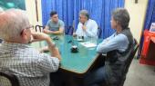 Intercambio de embajador boliviano con periodistas de Radio Habana Cuba. Foto:  Maite González (RHC)