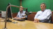 Entrevista en vivo al embajador boliviano en Revista Informativa Cuba Online de RHC. Foto: Maite González (RHC)