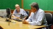Entrevista en vivo al embajador boliviano en Revista Informativa Cuba Online de RHC. Foto: Maite González (RHC)