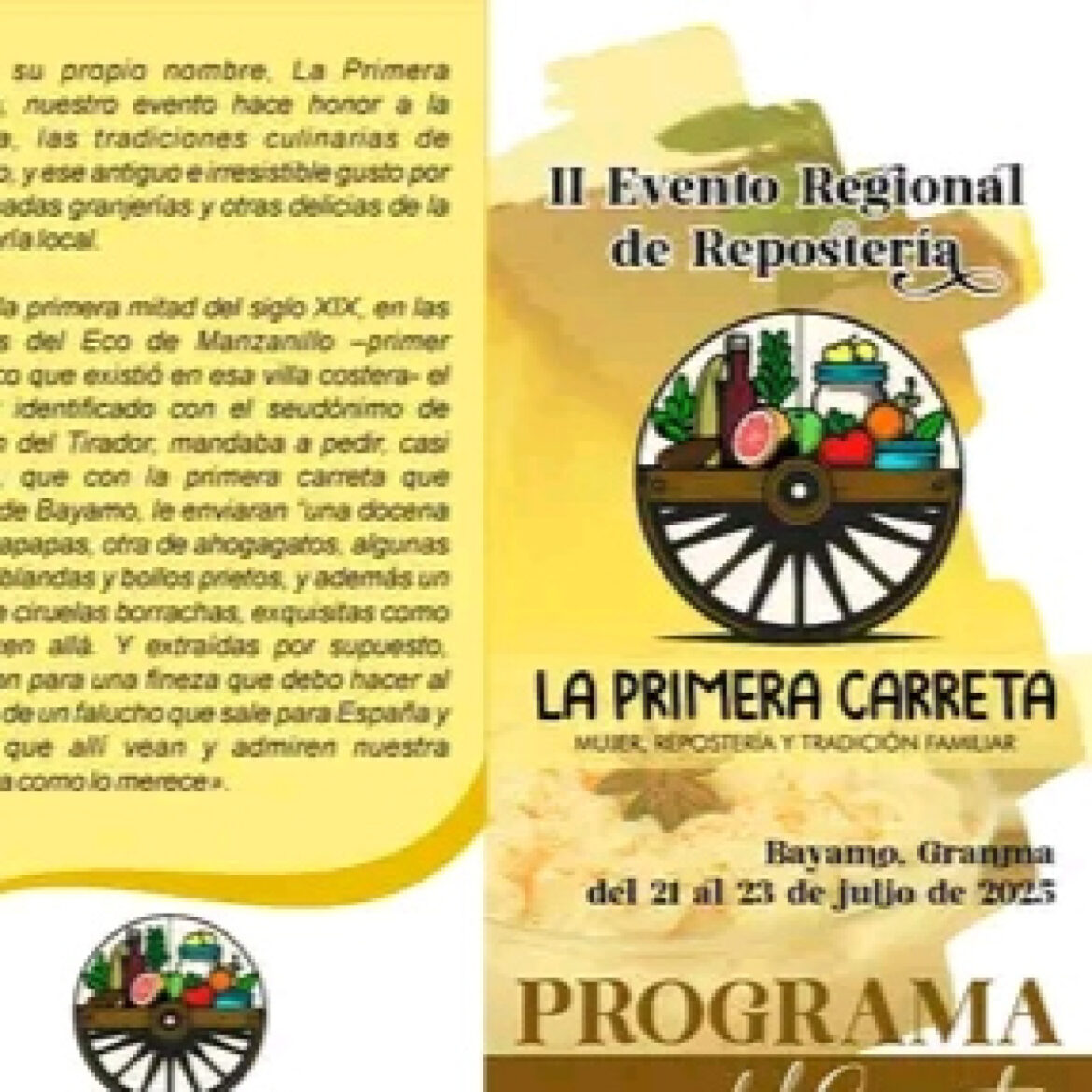 Ultiman detalles en Bayamo para desarrollar evento Regional de Repostería