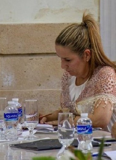 Ministra de Educación, Naima Trujillo