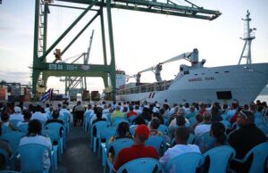 Buque venezolano trae solidaridad y apoyo a Cuba
