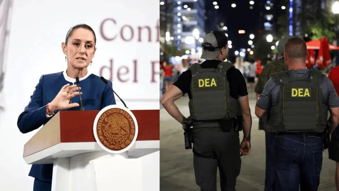 sheinbaum_proyecto_portero_dea La presidenta mexicana, Claudia Sheinbaum, desmintió la existencia de un arreglo con la Agencia de Control de Drogas de Estados Unidos, más conocida por la DEA.