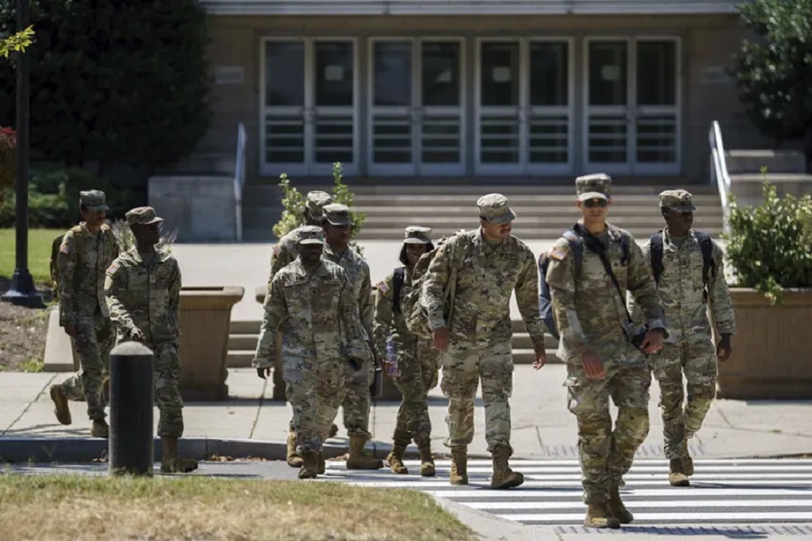 militarización en Washington DC 