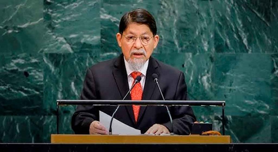 Canciller de Nicaragua, Denis Moncada, 