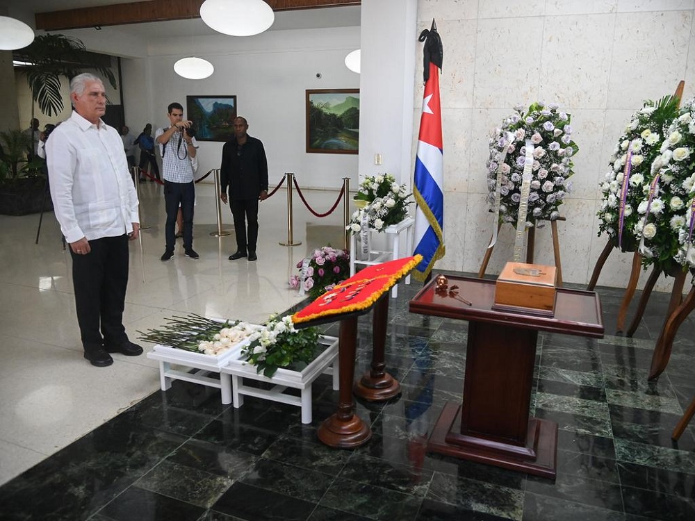Homenaje del pueblo de Cuba a Ricardo Cabrisas