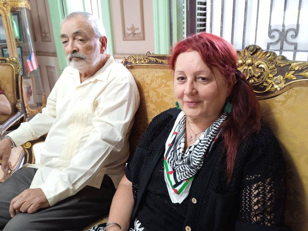 Julio Antonio Muriente Pérez y Elma Beatriz Rosado. (Foto: Ricardo Gómez)