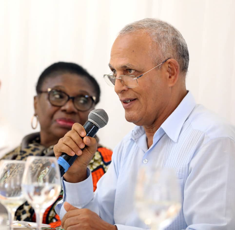 El embajador saharaui en Cuba, Omar Bulsan, reconoció en sus colegas los nexos de una familia. (Foto: Dunia Álvarez Palacios)