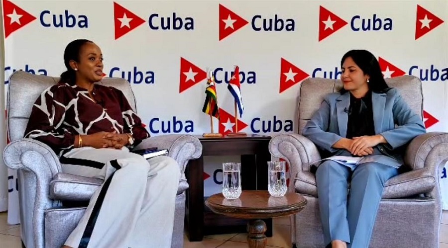 Cuba denuncia en televisión de Zimbabwe bloqueo de Estados Unidos contra Cuba 