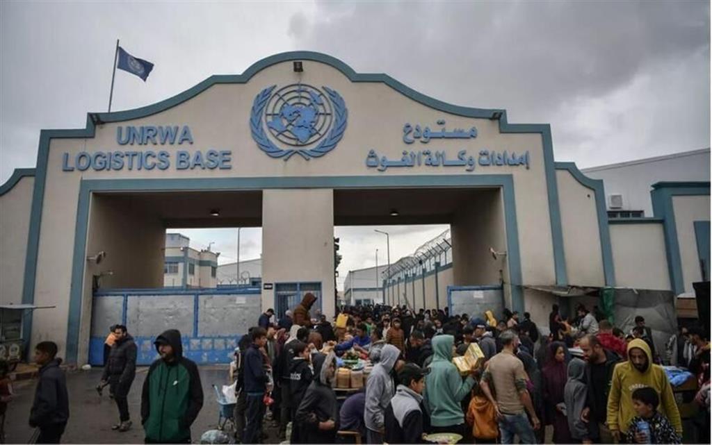 UNRWA, Gaza.