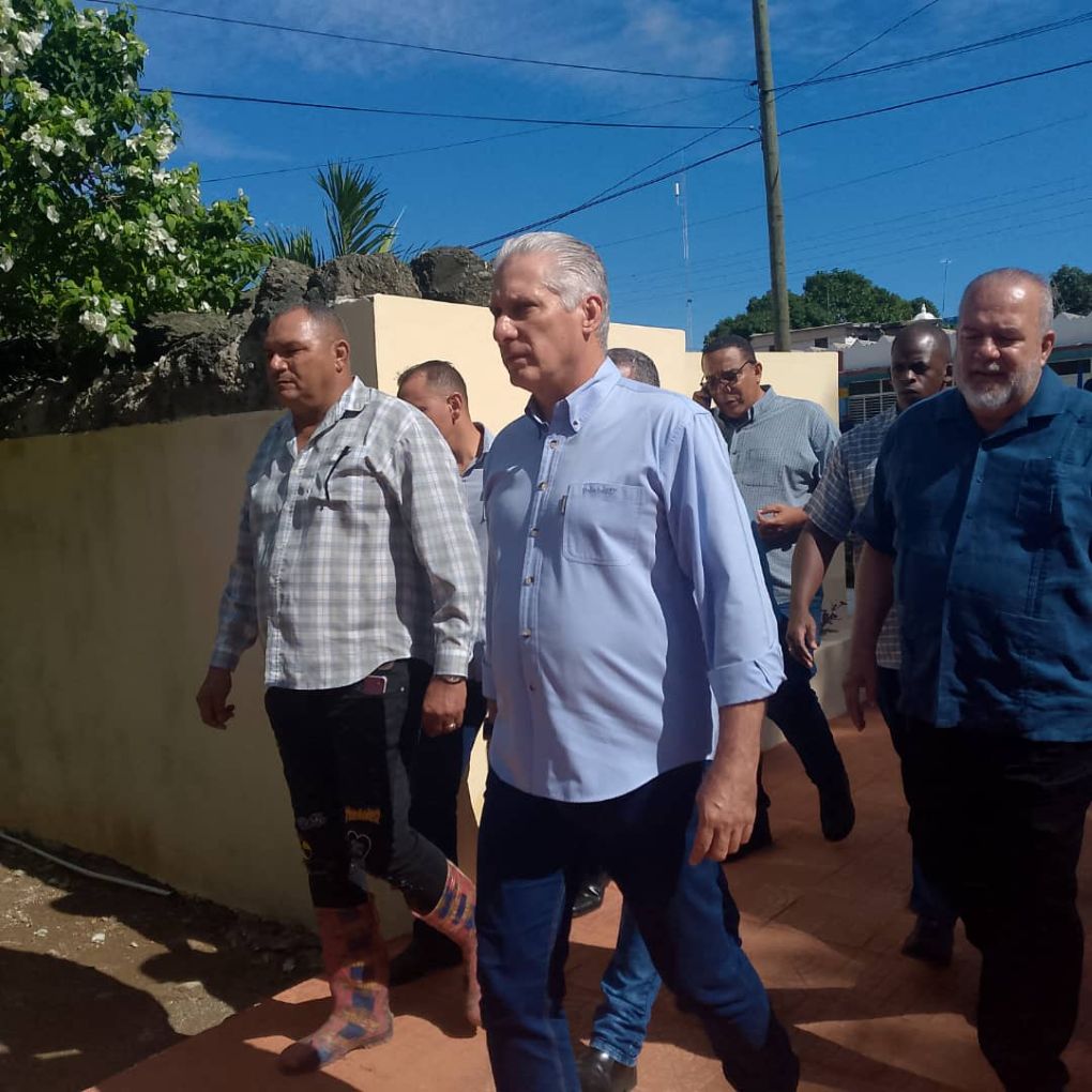 Díaz-Canel en Guantánamo