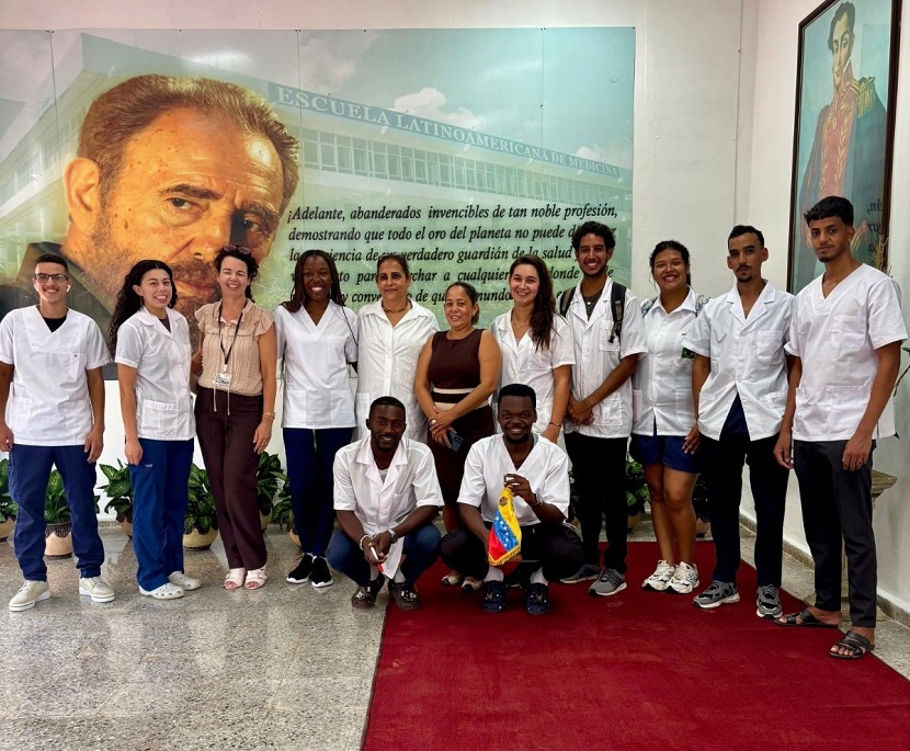 El aprendizaje de un namibio en Cuba