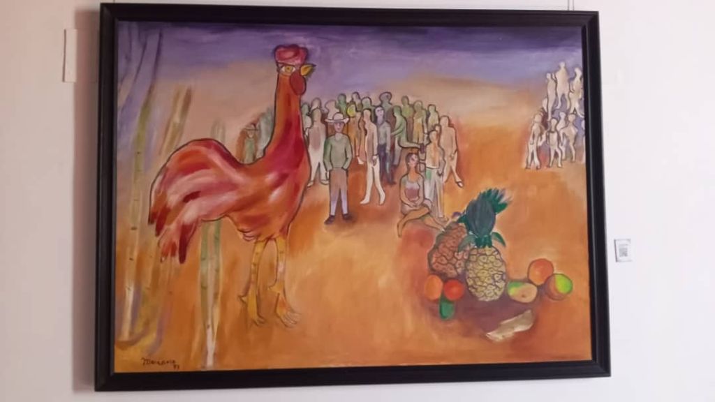 Gallo, obra de Mariano Rodríguez