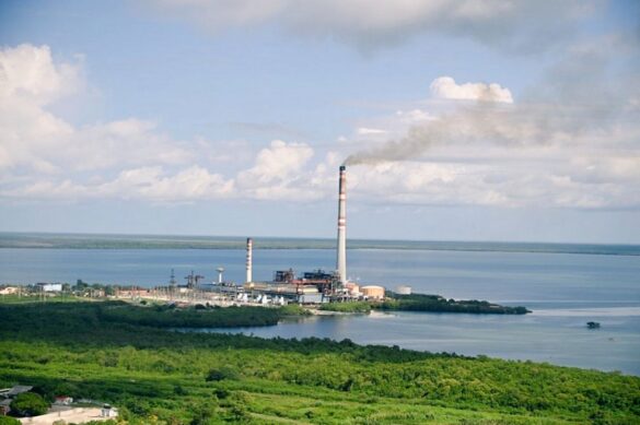 Visita Presidente Díaz-Canel central termoeléctrica de Nuevitas