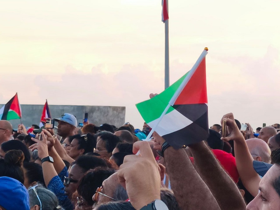Cubanos presentes en la Tribuna Antiimperialista José Martí