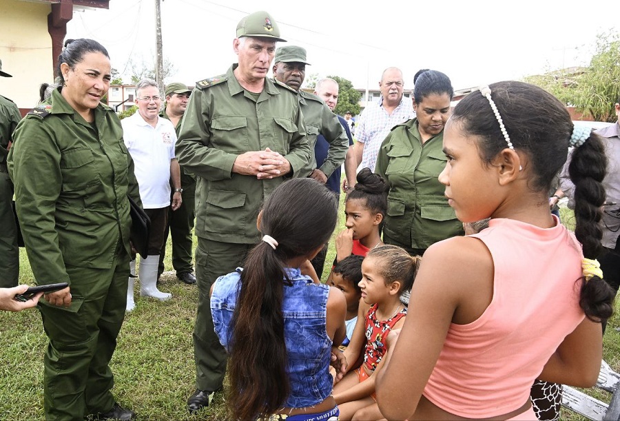 Apoyo a la población afectada