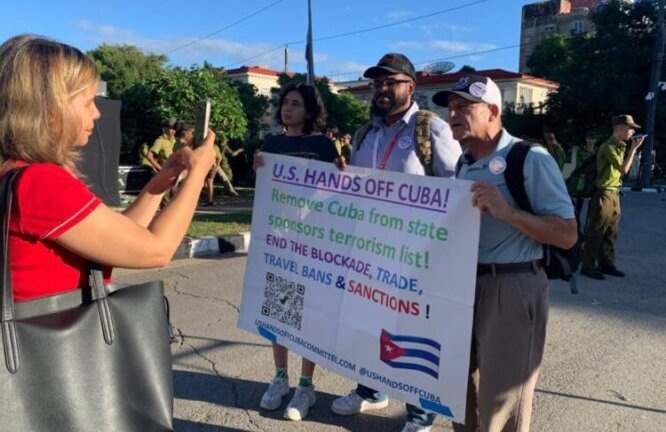 La campaña comenzó en una reunión en Miami el 21 de octubre de 2025 y a partir de ahí se han organizado varios intercambios. Foto: Cortesía de Mark Friedman