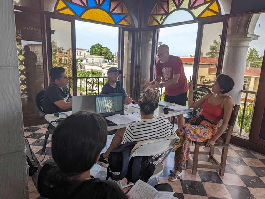 Rodaje del filme cubano Cinco Historias de Amor y un Bolerón Desesperado