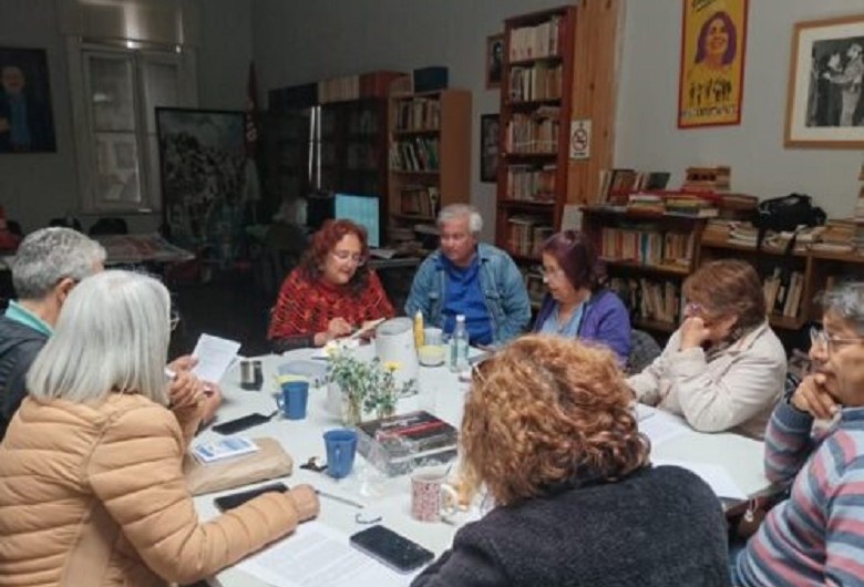 Organizadores del XXIX Encuentro Nacional de Solidaridad con Cuba  en Valparaíso, Chile