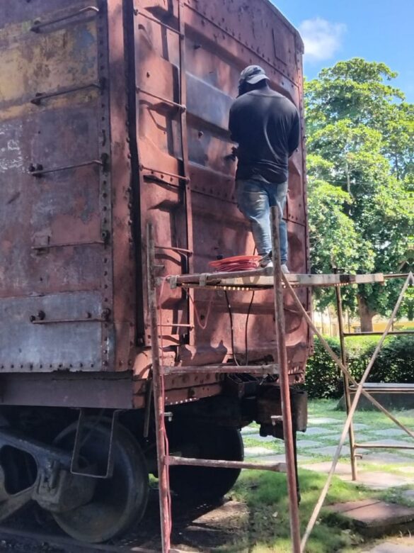 Restauración del Tren Blindado.