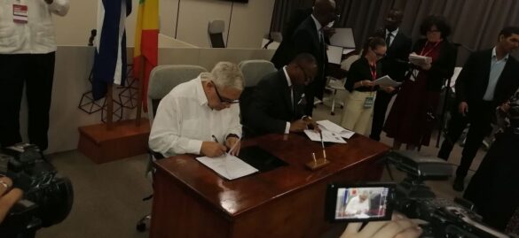Firma de acuerdos Cuba-Congo