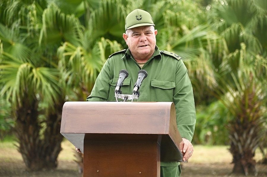 General de División, Víctor Rojo Ramos, jefe de la Dirección Política de las FAR