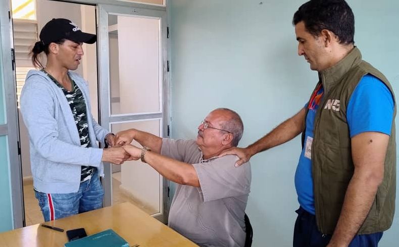 Sicólogos espirituanos en el Oriente de Cuba.