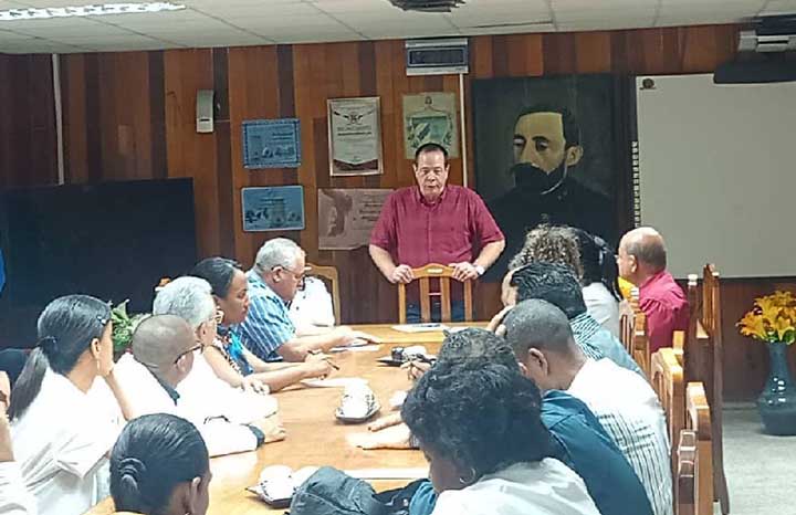 Portal Miranda en Santiago de Cuba.