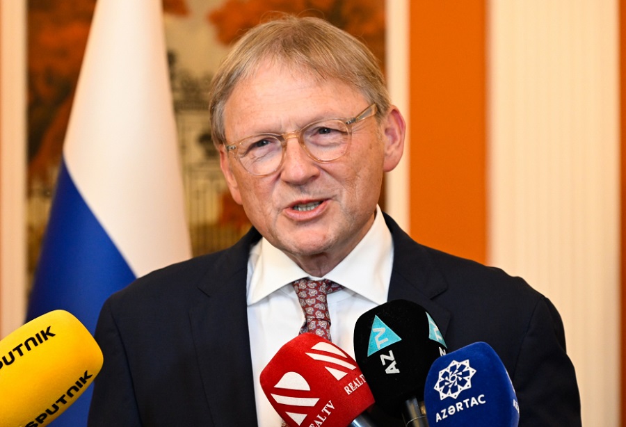 Enviado especial del presidente ruso, Borís Titov