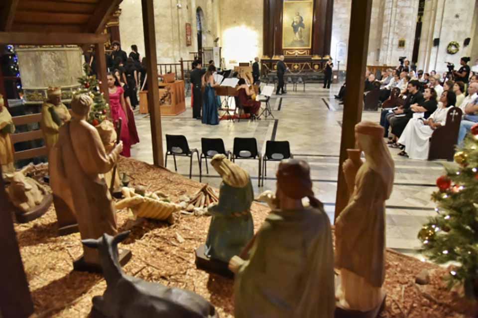 Celebración de Navidad en la Catedral de La Habana