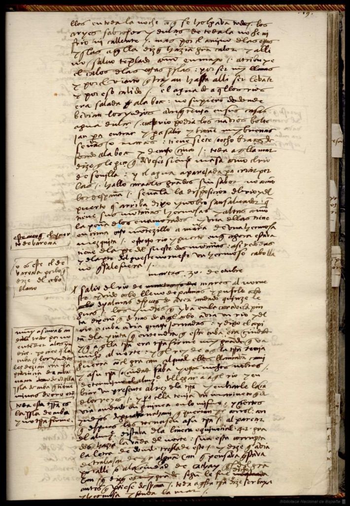 Diario de navegación de Cristobal Colón.