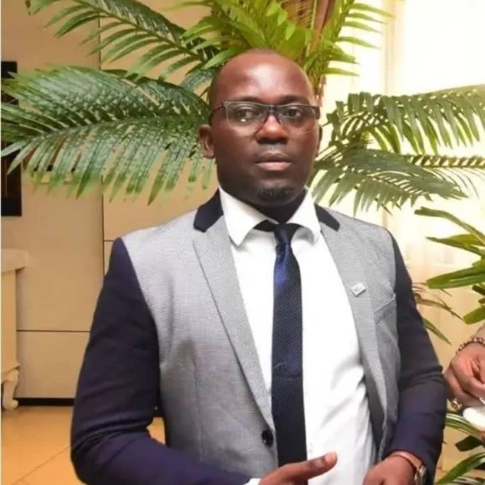 Manguinga Strédice, gabonés graduado de médico, en Cuba.