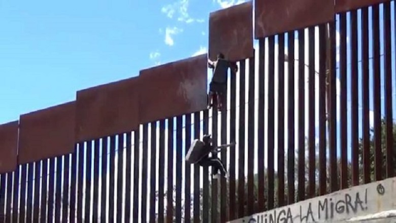 Muro en la frontera con México