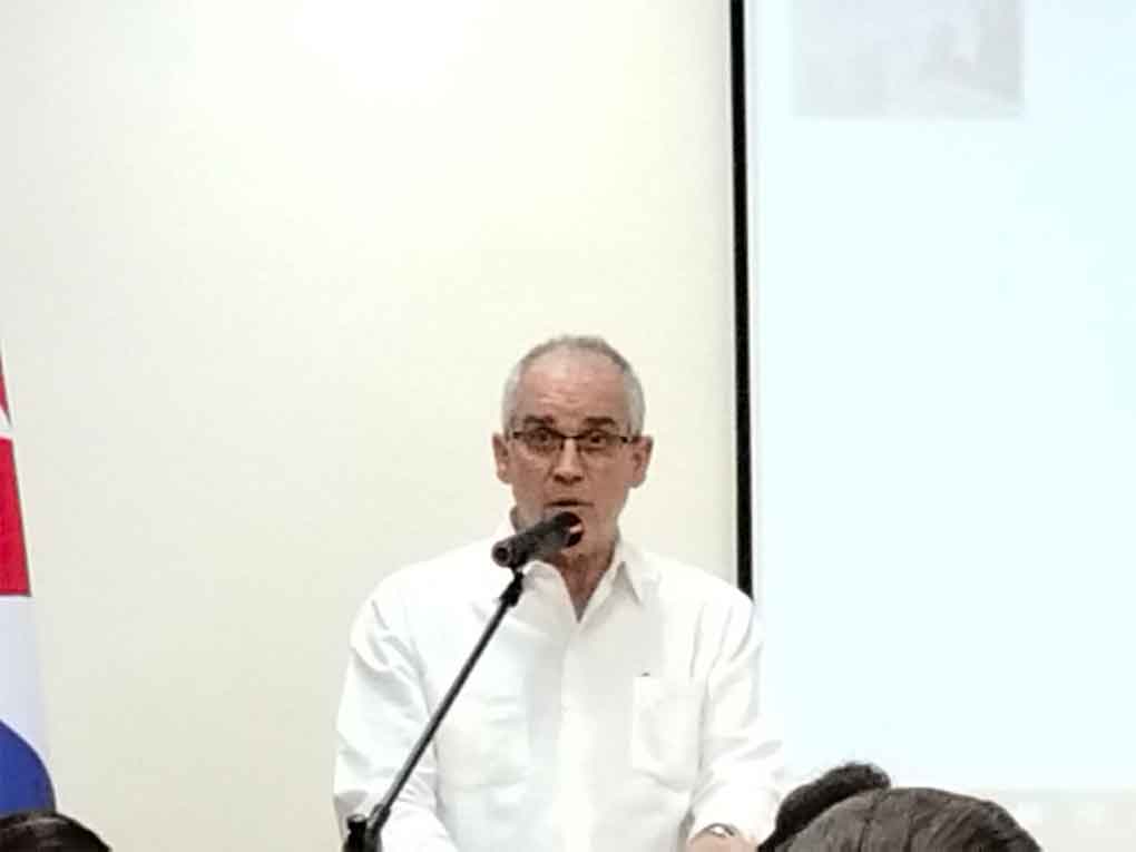 Enrique Orta, embajador de Cuba en Rusia.