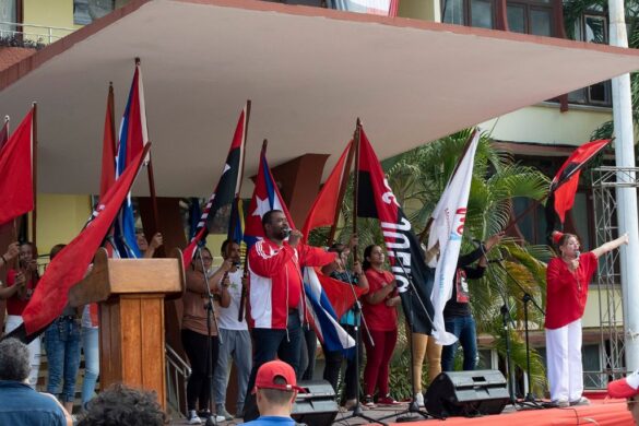 Apoyo a Venezuela en Bayamo, Granma.