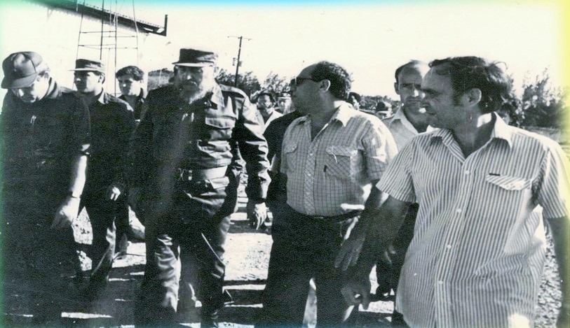 Fidel en Villa Clara