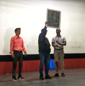 Reconocimiento a Roly Peña, en Bayamo.