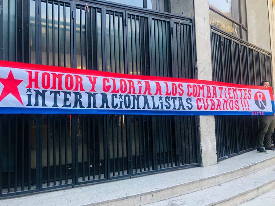 Recuerdan en Chile aniversario 67 de la Revolución Cubana