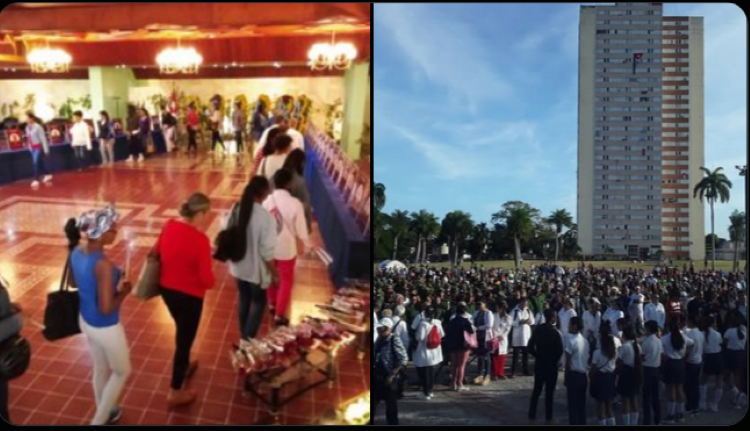 Homenaje a los caídos en Camagüey.