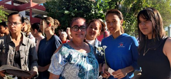 Homenaje a Celia Sánchez, en Santa Clara.